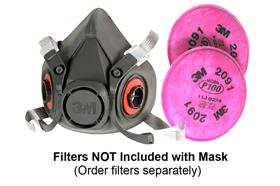 3M® Half face respirator mask